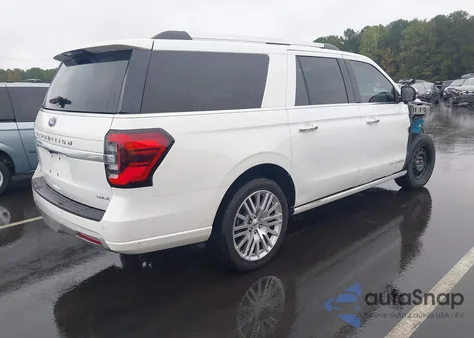 2024 Ford Expedition Platinum Max из США, поврежденный, VIN 1FMJK1M88REA83094